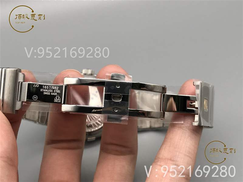VS厂欧米茄星座复刻表对比正品评测-8500一体机功能对版-复刻表