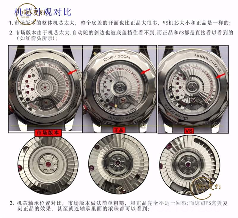 VS厂欧米茄海马300v2版做工如何,对比正品和市场版本值得入手吗-复刻表