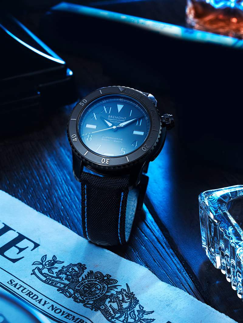 Bremont S500 Bamford特别版中的英国合作伙伴关系-复刻表