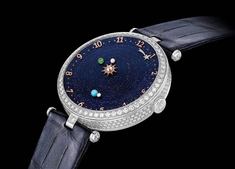 梵克雅宝 Lady Arpels 天文馆腕表-复刻表