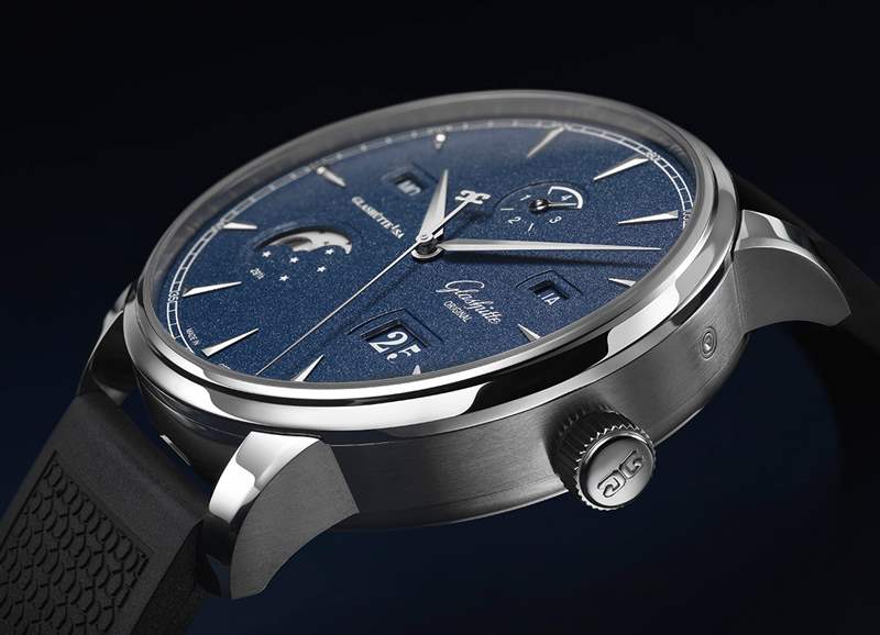 隆重推出:格拉苏蒂原创 Senator Excellence Perpetual Calendar Bucherer “蓝色版本”腕表-复刻表