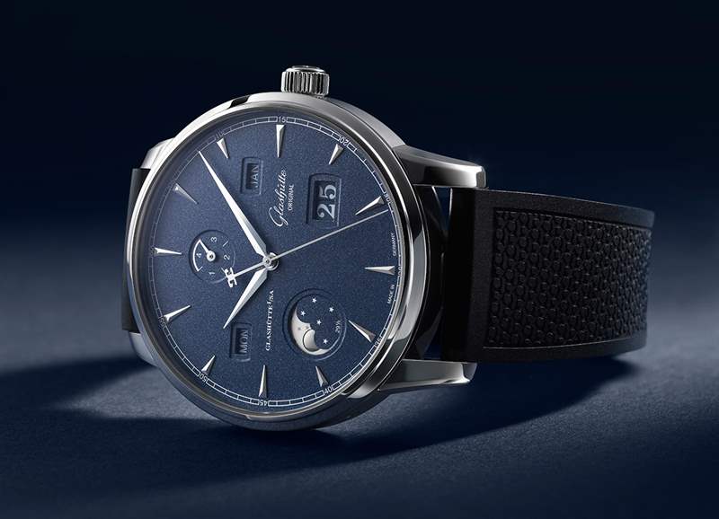 隆重推出:格拉苏蒂原创 Senator Excellence Perpetual Calendar Bucherer “蓝色版本”腕表-复刻表