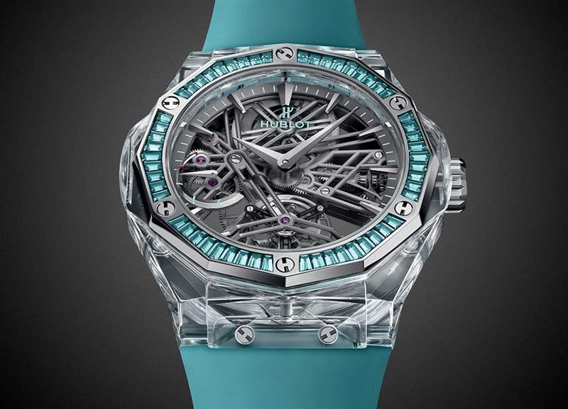 恒宝经典融合Tourbillon Sapphire Orlinski限定款奥林斯基陀飞轮腕表-复刻表