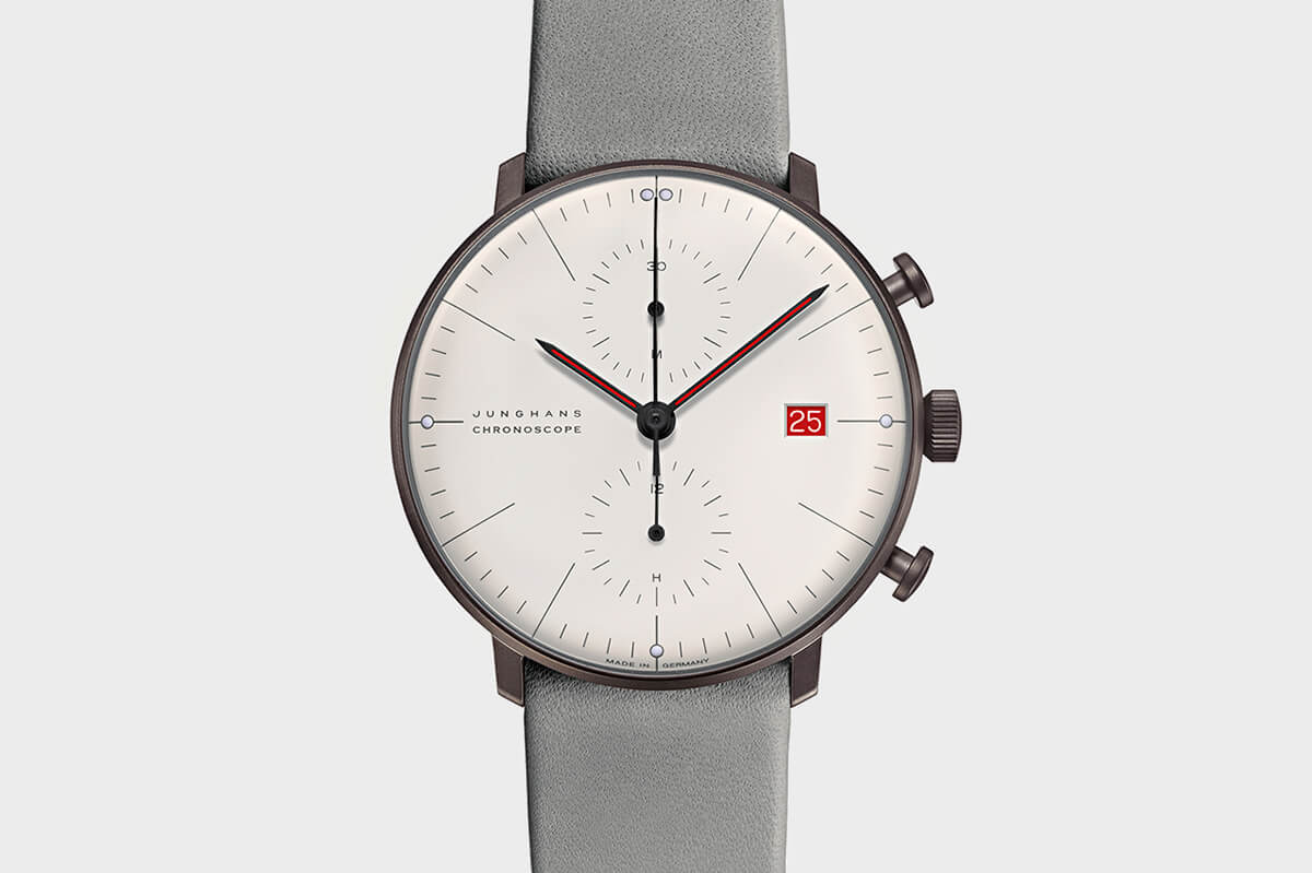 包豪斯Junghans Max Bill Chronoscope 100 Jahre Bauhaus 手表-复刻表