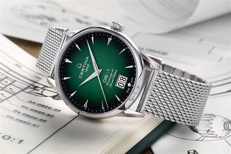 雪铁纳 DS1 Big Date 60 周年纪念腕表-复刻表