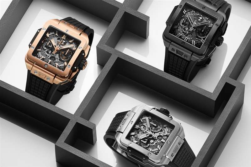 Hublot 2022全新Square Bang Unico系列方形腕表初次登场-复刻表