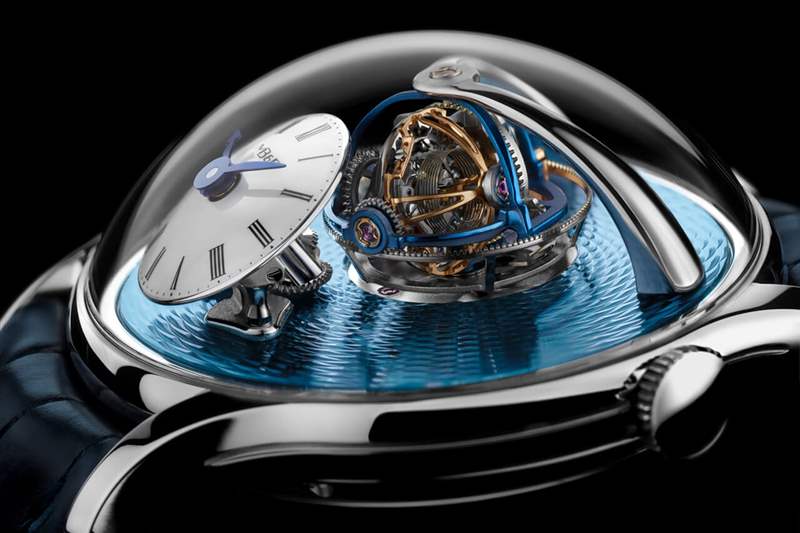 MB&F 球面玻璃Legacy Machine Thunderdome陀飞轮腕表-复刻表