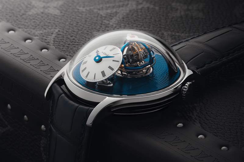 MB&F 球面玻璃Legacy Machine Thunderdome陀飞轮腕表-复刻表