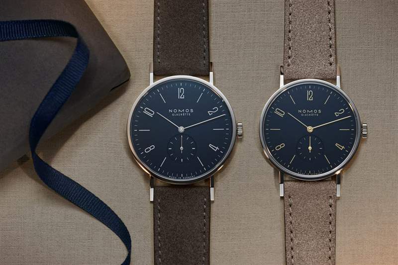 Nomos Tangente午夜蓝系列简约商务腕表-复刻表