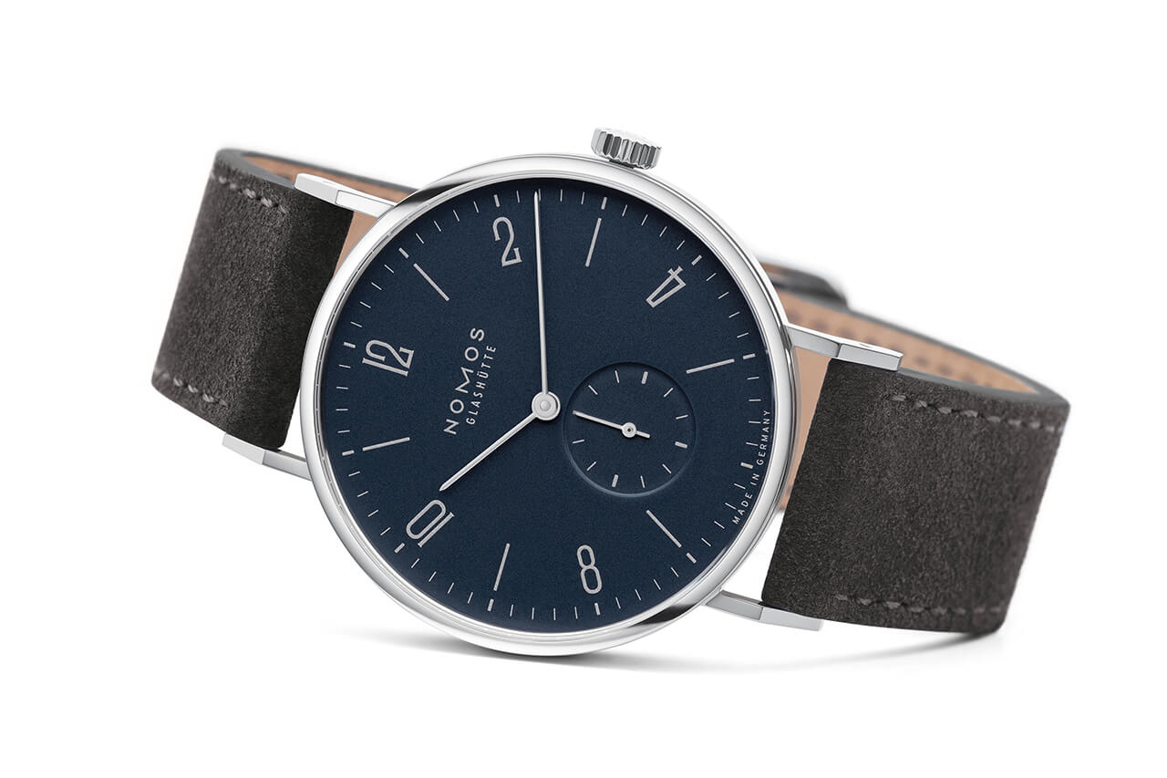 Nomos Tangente午夜蓝系列简约商务腕表-复刻表