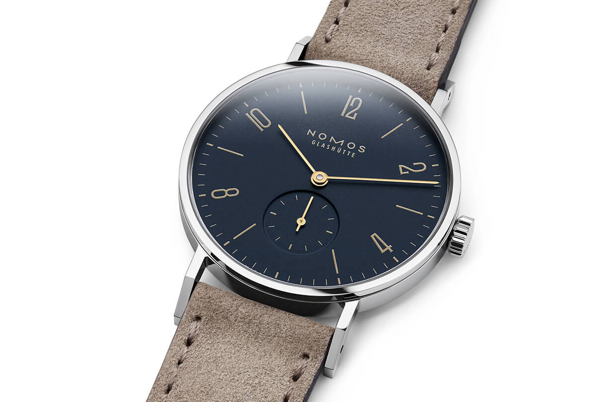 Nomos Tangente午夜蓝系列简约商务腕表-复刻表