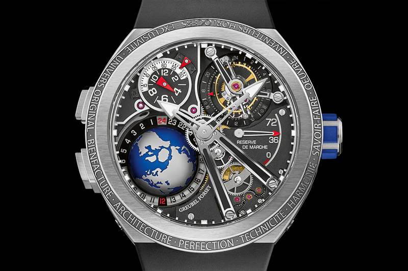 高珀富斯Greubel Forsey GMT运动陀飞轮个性腕表-复刻表
