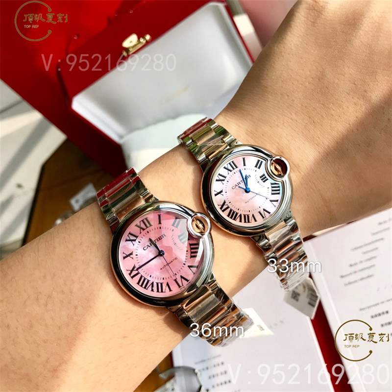 原单卡地亚蓝气球33mm/36mm女表搭载瑞士2671机械机芯-复刻表