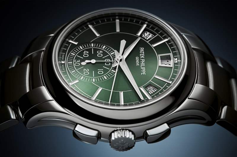 PP百达翡丽又一绿面钢王|Annual Calendar Flyback Chronograph Ref.5905吸引力非同小可-复刻表