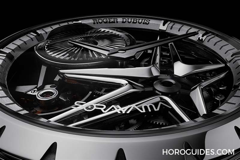 ROGER DUBUIS - 这款自动盘转起来很迷幻！ Roger Dubuis携手空山基推出Excalibur Sorayama Monobalancier腕表