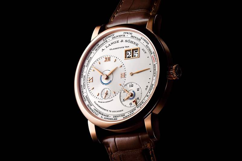 朗格最优雅的旅行表A. Lange & S?hne Lange 1时区-复刻表