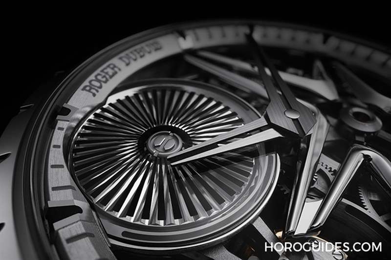 ROGER DUBUIS - 这款自动盘转起来很迷幻！ Roger Dubuis携手空山基推出Excalibur Sorayama Monobalancier腕表