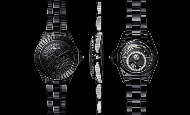这一次J12星光耀眼|CHANEL J12 Black Star & J12 Baguette Diamond Star腕表-复刻表
