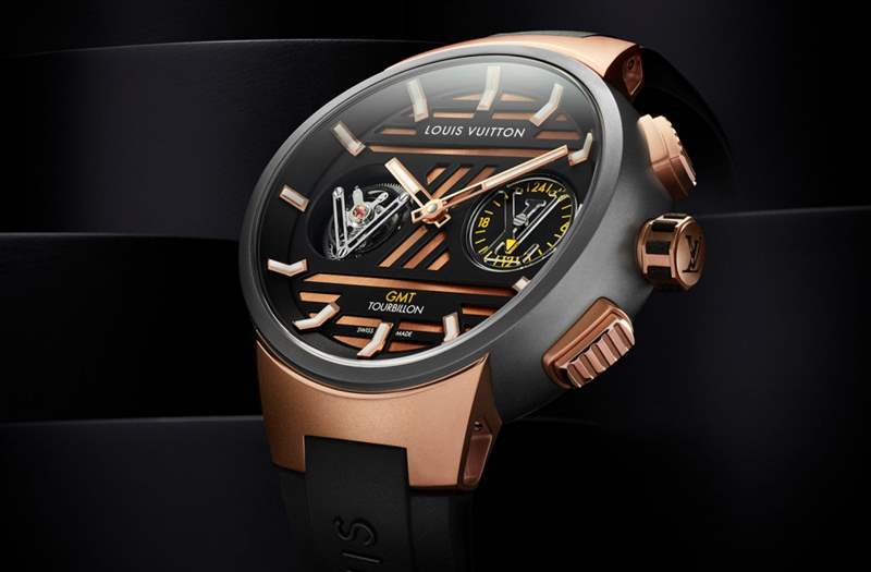 Louis Vuitton Tambour Curve GMT Flying Tourbillon|注入现代风格的对称美学-复刻表
