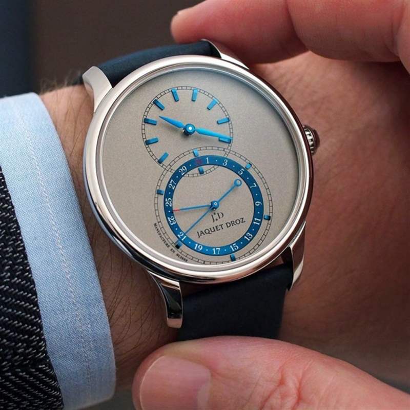 Jaquet Droz衬西装一流|5款Grande Seconde手表推介-复刻表