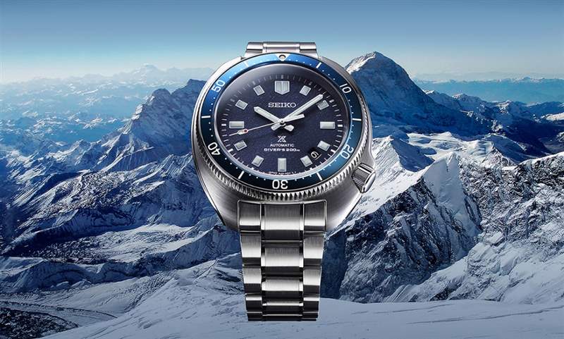 纪念探险家植村直己80周年SEIKO 1970年Prospex Diver现代诠释版-复刻表