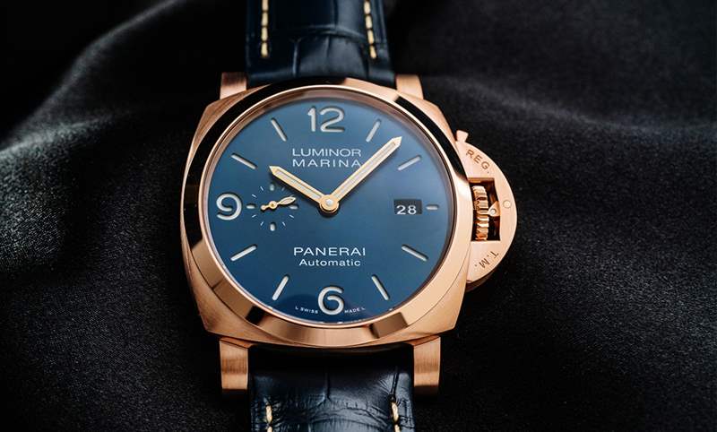 沛纳海Goldtech?红金的独家魅力|Luminor Marina Goldtech? 红金44mm-PAM01112-复刻表