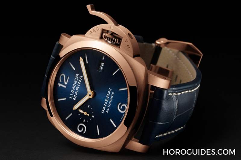 沛纳海Goldtech?红金的独家魅力|Luminor Marina Goldtech? 红金44mm-PAM01112-复刻表