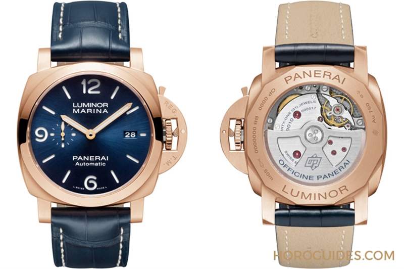 沛纳海Goldtech?红金的独家魅力|Luminor Marina Goldtech? 红金44mm-PAM01112-复刻表