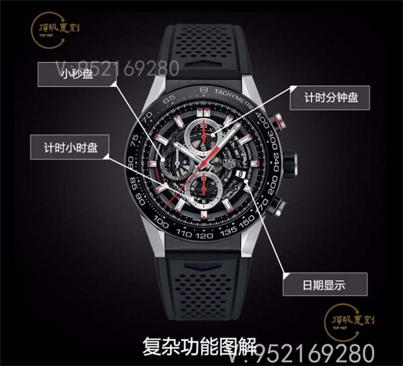 XF厂泰格豪雅卡莱拉01计时表重磅推出,复刻做工怎么样-复刻表