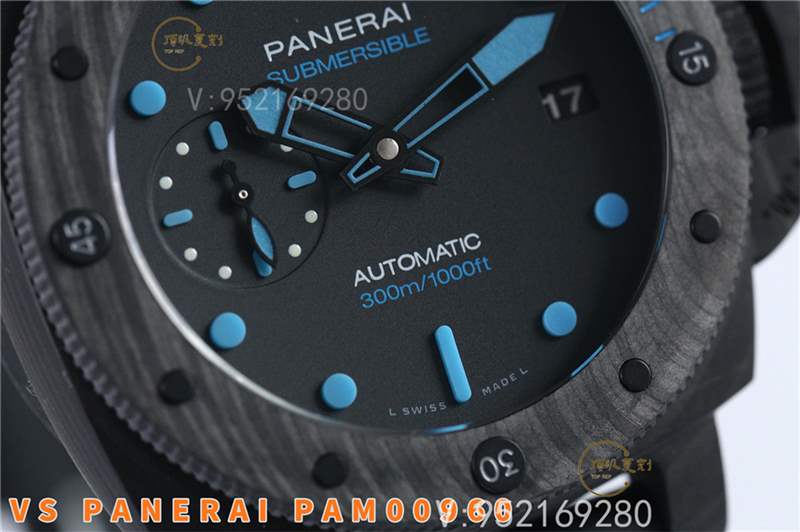 VS厂沛纳海pam960碳纤维腕表复刻做工怎么样,42mm亚洲人专属-复刻表
