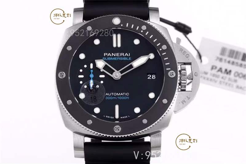 VS厂沛纳海pam683复刻表做工怎么样,42mm小手腕福音-复刻表