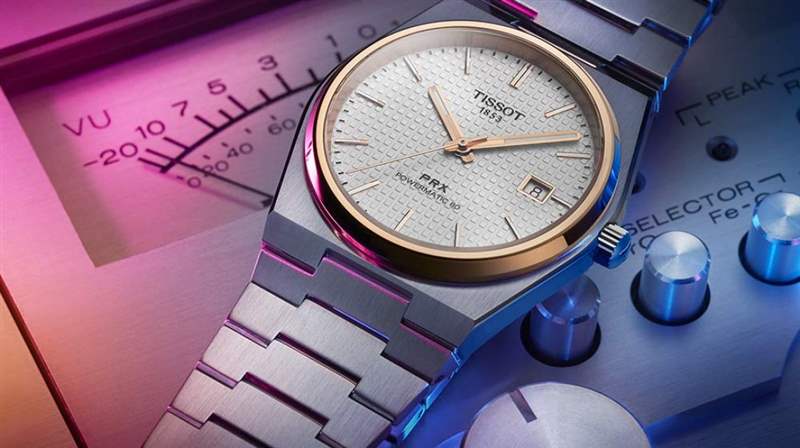 泰格豪雅卡雷拉双时间日期 41MM-天梭 PRX 强力 80 玫瑰金 PVD-复刻表