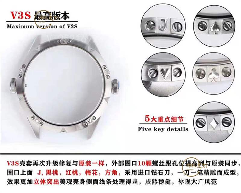 TW厂俄罗斯切金小丑复刻表对比正品能超越v9厂俄罗斯小厂吗-复刻表