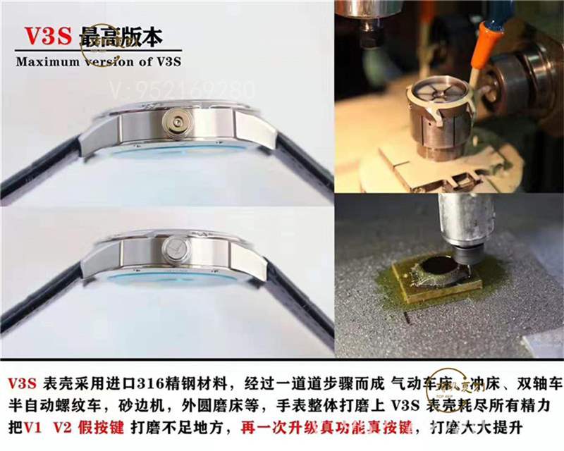TW厂俄罗斯切金小丑复刻表对比正品能超越v9厂俄罗斯小厂吗-复刻表