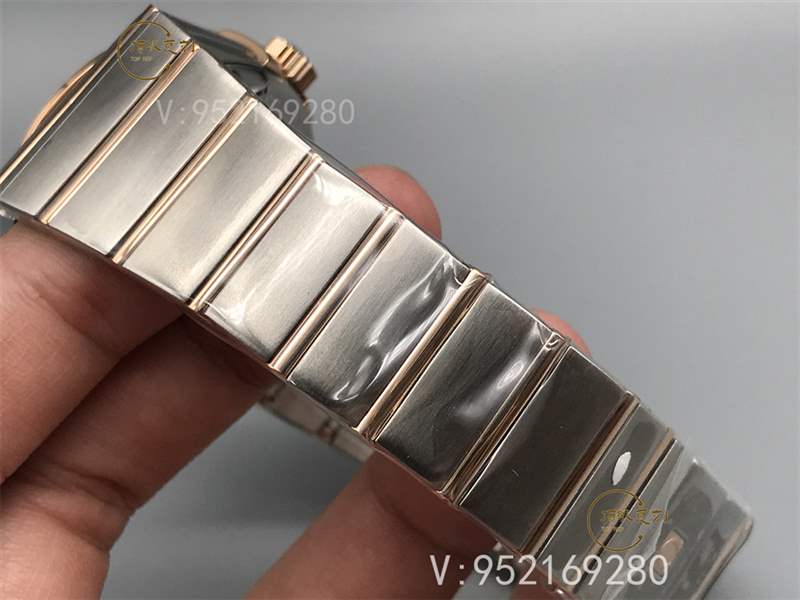 VS厂欧米茄星座间枚金钻钉做工怎么样123.20.38.21.52.001-复刻表