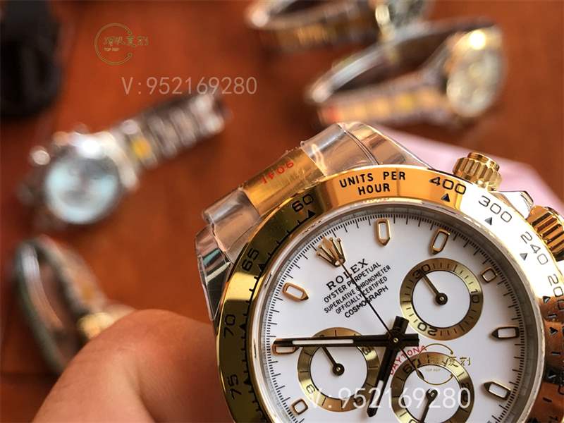 N厂复刻劳力士迪通拿间金白盘m116503腕表做工怎么样,内附实拍图-复刻表