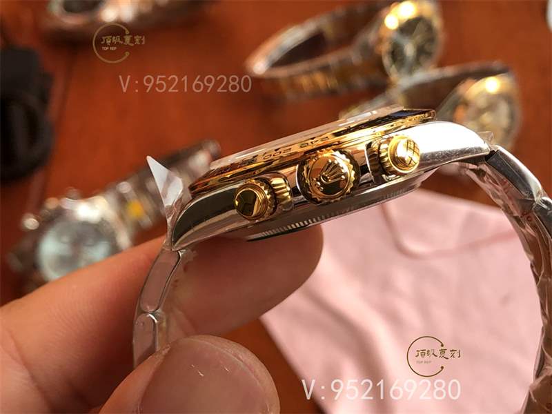 N厂复刻劳力士迪通拿间金白盘m116503腕表做工怎么样,内附实拍图-复刻表