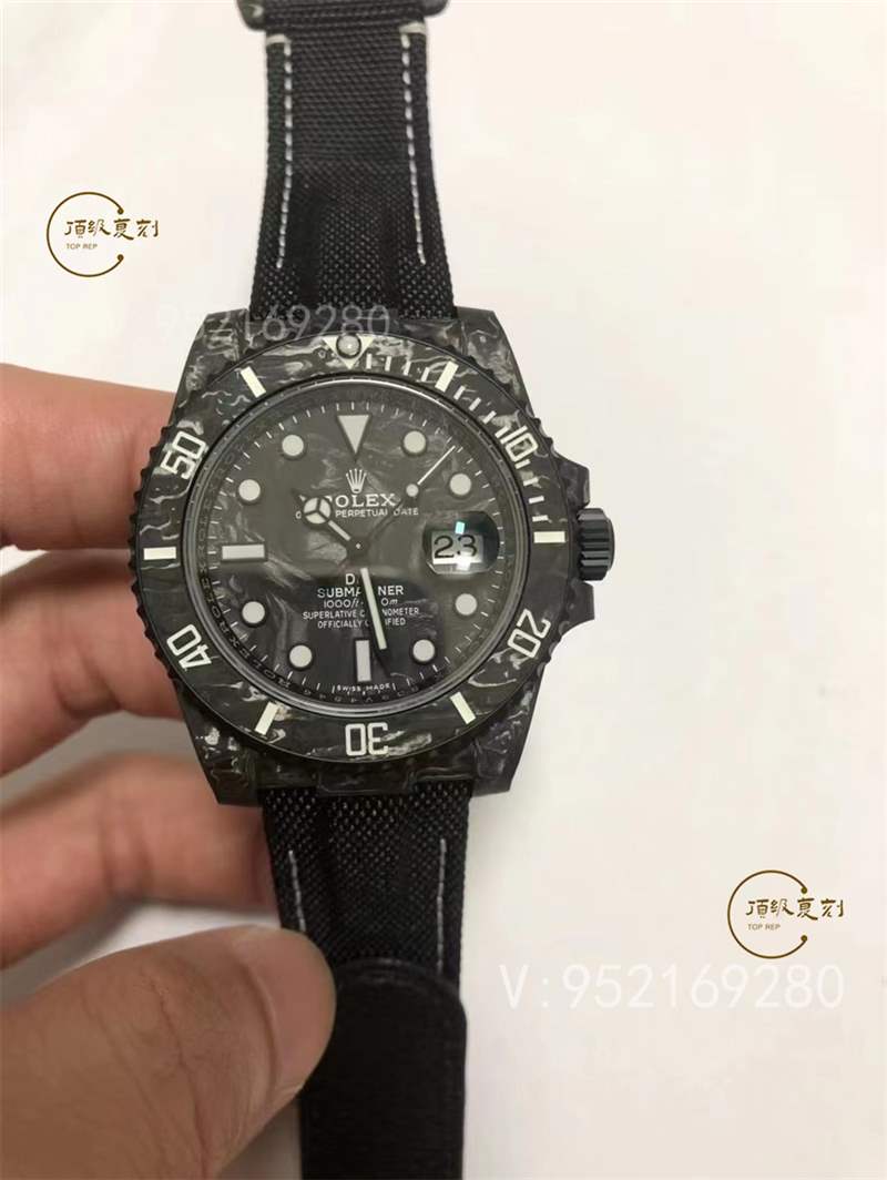 VS厂复刻劳力士diw改装水鬼怎么样,VS厂3135机芯碳纤维水鬼-复刻表