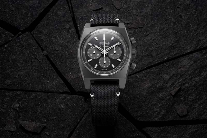 真力时Chronomaster Revival “暗影”手表-复刻表