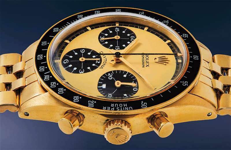 富艺斯拍卖行将出售一款劳力士Paul Newman Daytona 6264 “El Limoncito”，在Paul Newman面盘样式中，它的稀有程度堪称圣杯等级。 （Source：Phillips）