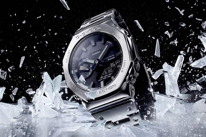 Casio 2022 GM-B2100 價錢 介紹 Casio 2022最新GM-B2100|全钢「农家橡树」炼成-复刻表