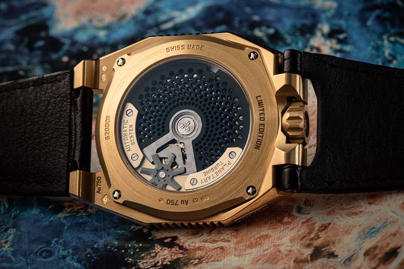 瑞士小众机械表Urwerk UR-100 黄金版-复刻表