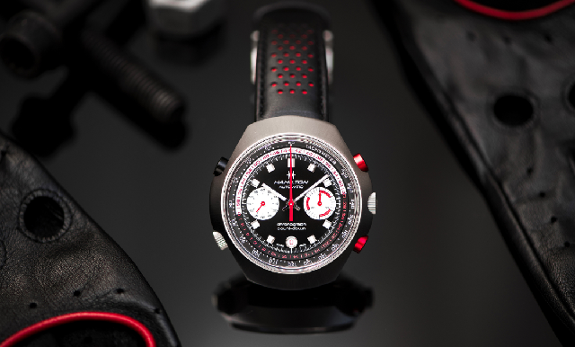 复刻1970年代竞速经典|HAMILTON Chrono-Matic 50-复刻表