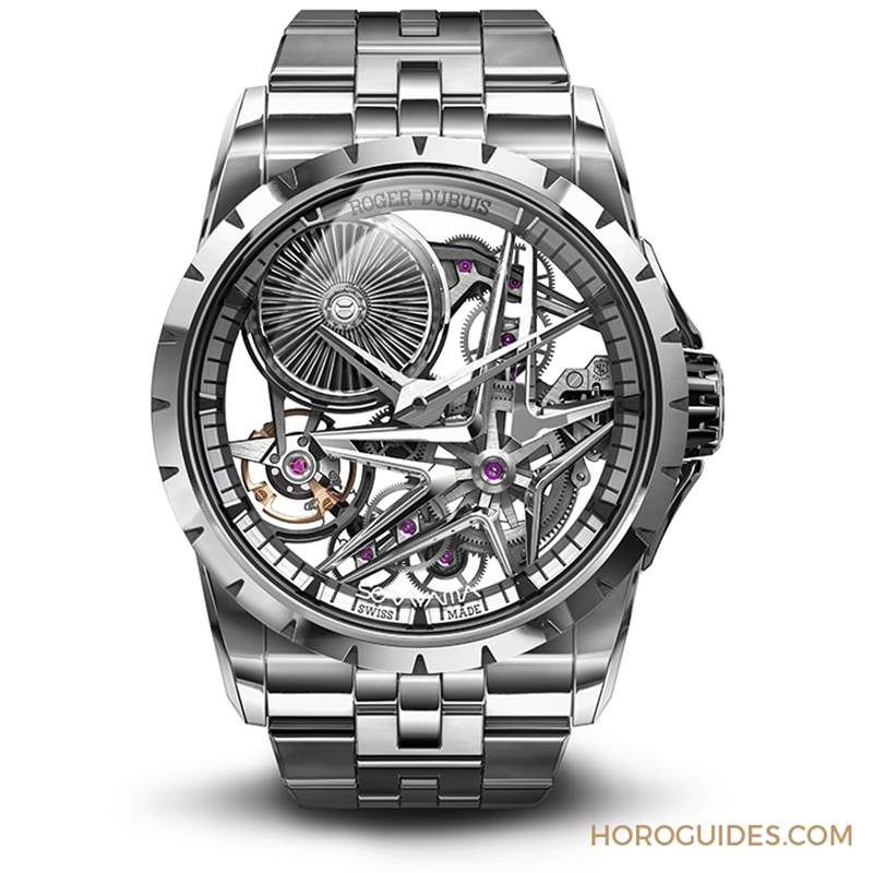ROGER DUBUIS - 这款自动盘转起来很迷幻！ Roger Dubuis携手空山基推出Excalibur Sorayama Monobalancier腕表