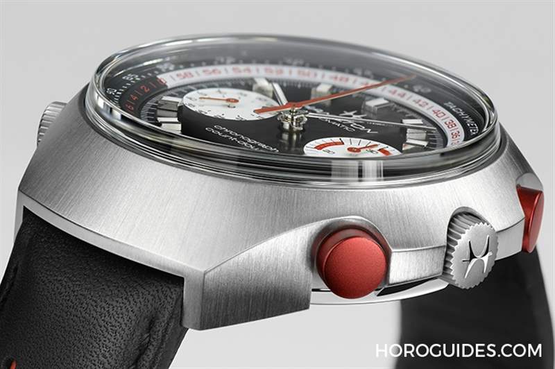复刻1970年代竞速经典|HAMILTON Chrono-Matic 50-复刻表