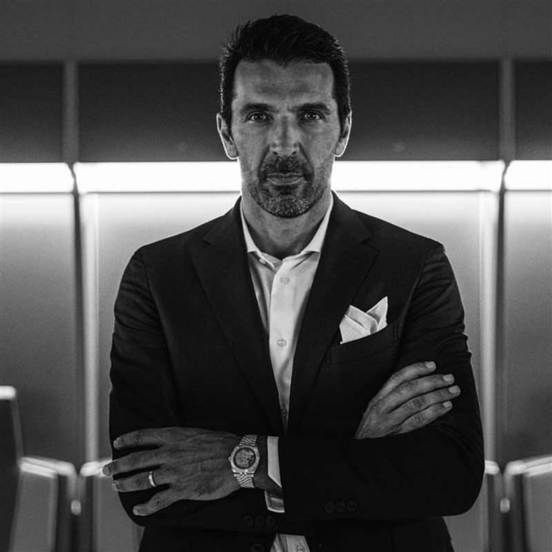 義大利足壇巨星Gianluigi Buffon委託Artisans de Genève改裝自己的勞力士Datejust 126300。（Source：Artisans de Genève）