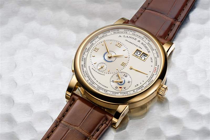 朗格最优雅的旅行表A. Lange & S?hne Lange 1时区-复刻表