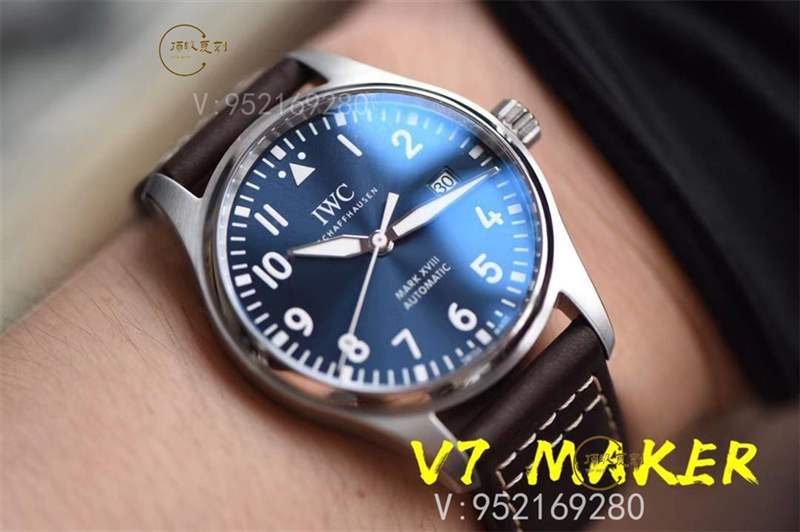 V7厂万国马克十八复刻表值得入手吗,机芯怎么样-复刻表