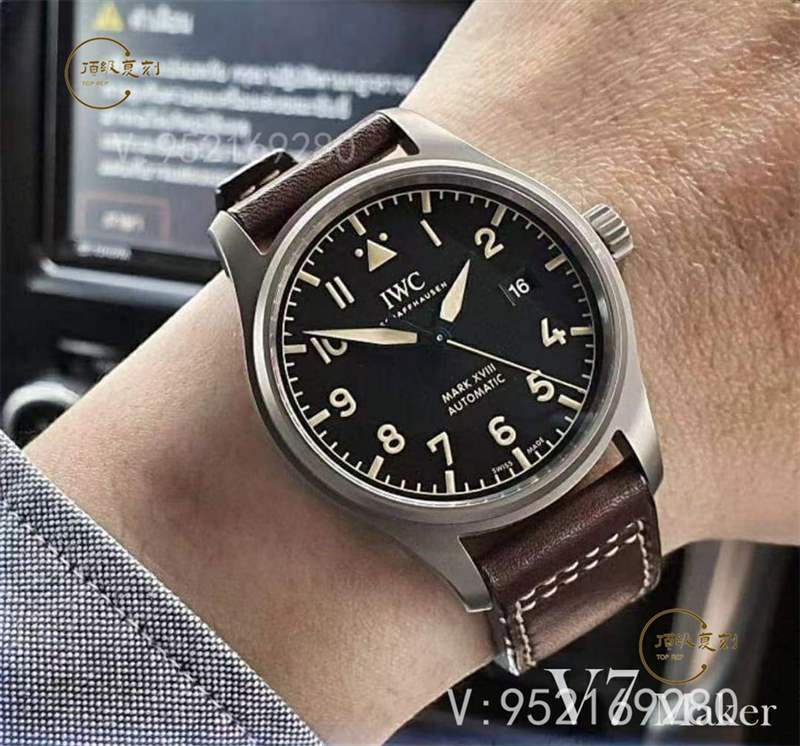 V7厂万国马克十八钛壳IW327006复刻表对比正品,做工怎么样-复刻表