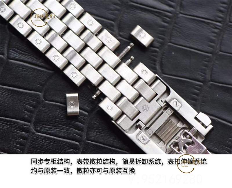 V7厂万国马克十八复刻表升级表带终极版,修正所有不足-复刻表